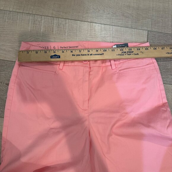 TALBOTS WOMENS PERFECT SKIMMER PANTS SIZE 6 NEW - Picture 4 of 9